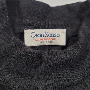 GRAN SASSO Men’s Mock Neck 100% Virgin Wool